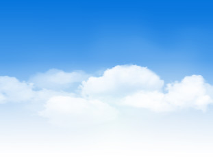 Image showing Blue sky with clouds.