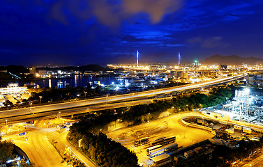 Image showing hong kong modern city