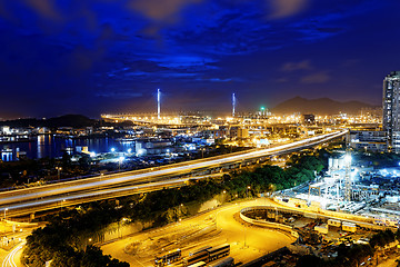 Image showing hong kong modern city