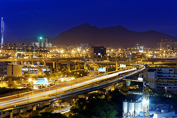 Image showing hong kong modern city