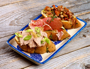 Image showing Tapas Bruschetta