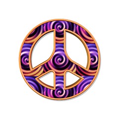 Image showing peace and love symbol