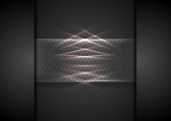 Image showing Abstract dark modern background