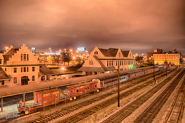 Image showing Knoxville Tennessee at night