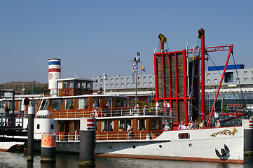 Image showing Drawbridge in Kiel in Germany