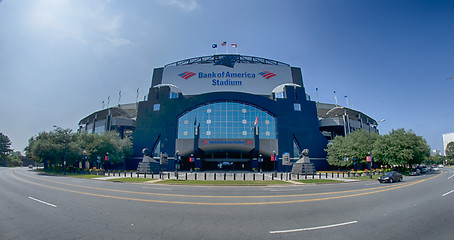 Image showing CHARLOTTE, NORTH CAROLINA - August, 2014: View of the newly reno