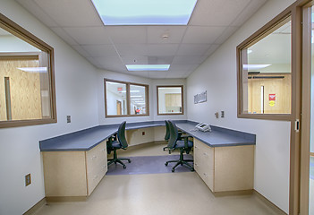 Image showing x-ray mri control room