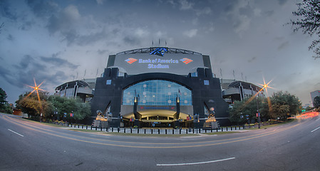 Image showing CHARLOTTE, NORTH CAROLINA - August, 2014: View of the newly reno