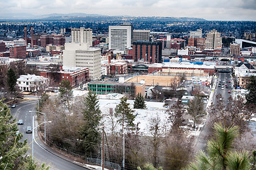 Image showing 5th march 2010, spokane wa - spring in spokane washington