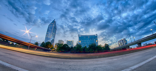 Image showing skyline of charlotte nrth carolina