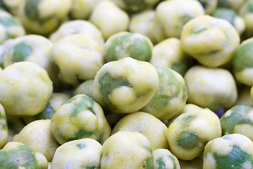 Image showing Wasabi Green Peas