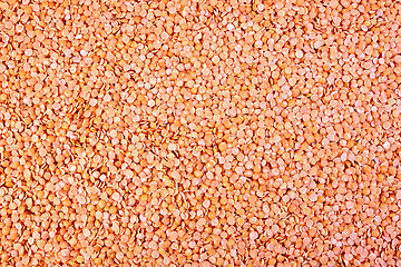 Image showing Lentils red texture