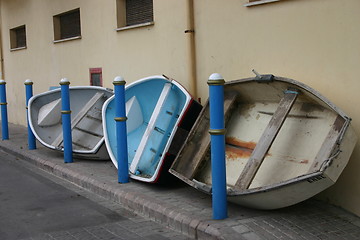 Image showing Three boats