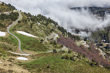 Image showing Road to Col de Pailheres