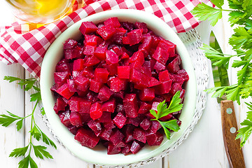 Image showing Beet salad