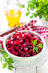 Image showing Beet salad