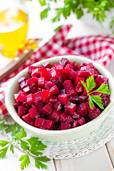 Image showing Beet salad