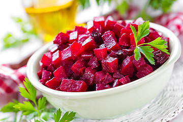 Image showing Beet salad