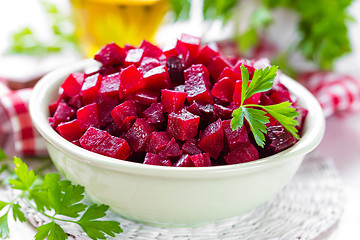 Image showing Beet salad