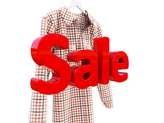Image showing Sales and shirt