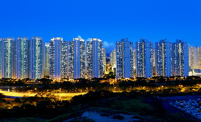 Image showing Public Estate in Hong Kong 