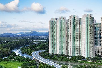 Image showing Public Estate in Hong Kong 