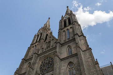 Image showing St. Ludmila Basilica.