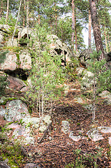 Image showing Rocky hill