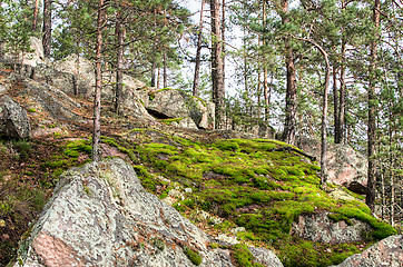 Image showing Rocky hill