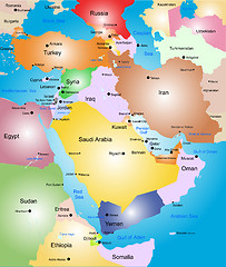 Image showing Middle-east