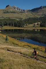 Image showing Mountain Biking Colorado