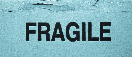 Image showing Fragile