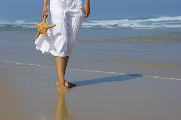 Image showing Starfish woman