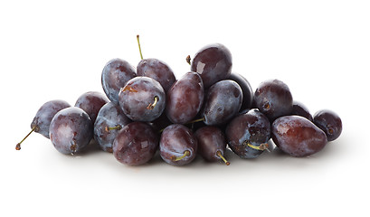 Image showing Ripe plums