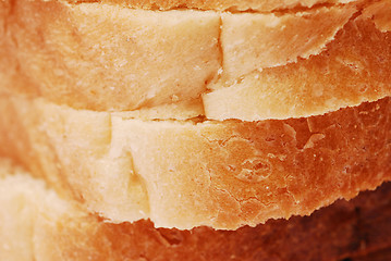 Image showing bread crust closeup