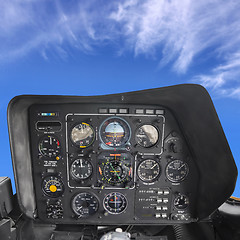 Image showing Helicopter Cockpit 