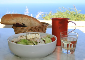 Image showing Greek sallad