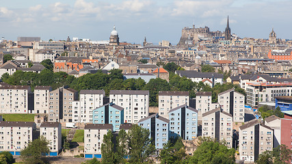 Image showing Panorama of Edinburgh