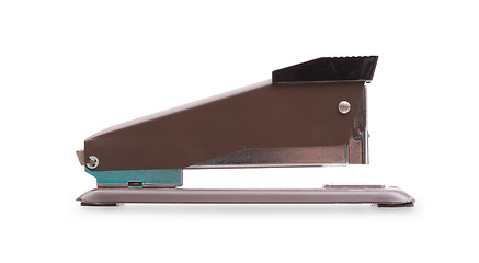 Image showing Old brown stapler