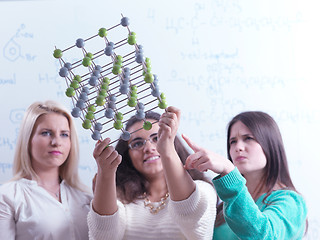 Image showing teens group in school