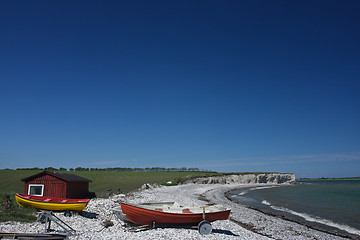 Image showing Sangstrup Klint in Denmark