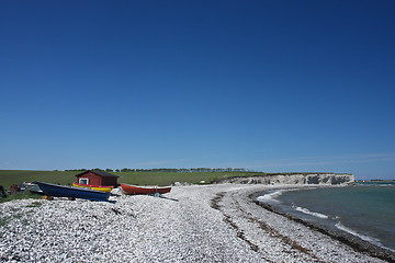Image showing Sangstrup Klint in Denmark