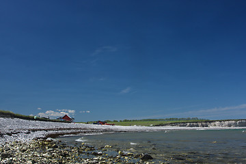 Image showing Sangstrup Klint in Denmark