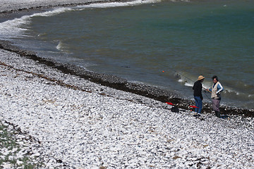 Image showing Sangstrup Klint in Denmark