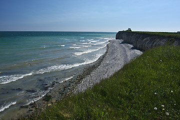 Image showing Sangstrup Klint in Denmark