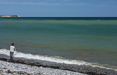 Image showing Sangstrup Klint in Denmark