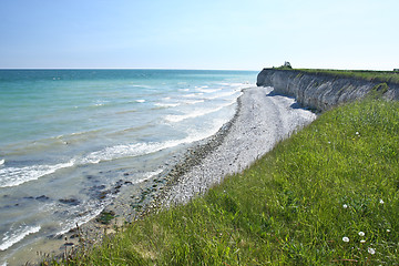 Image showing Sangstrup Klint in Denmark