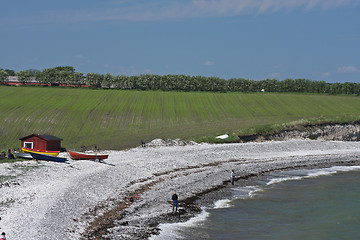 Image showing Sangstrup Klint in Denmark