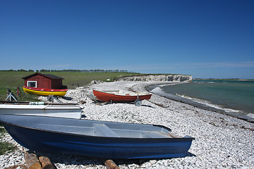 Image showing Sangstrup Klint in Denmark