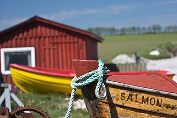 Image showing Sangstrup Klint in Denmark